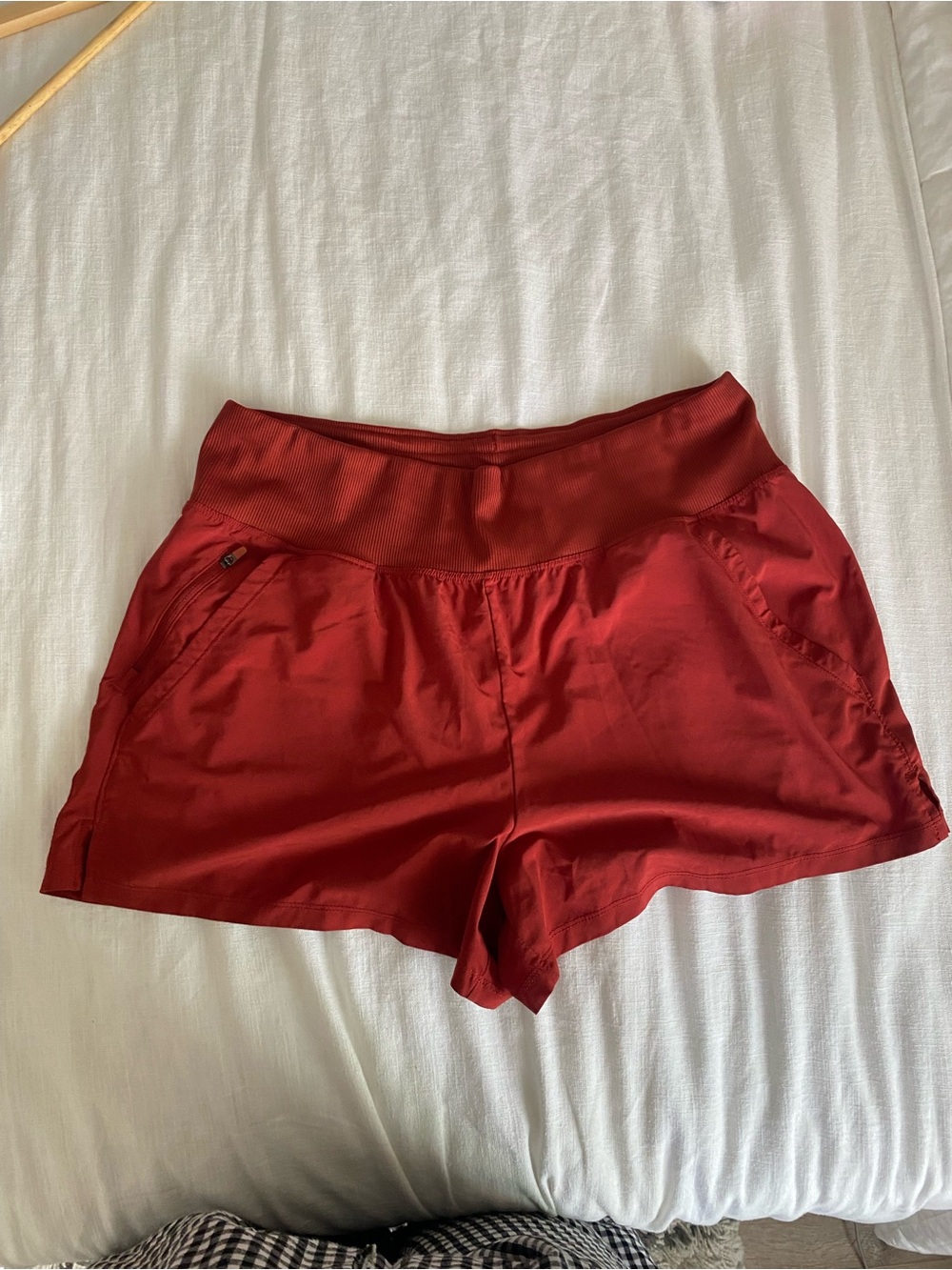 All In motion red shorts